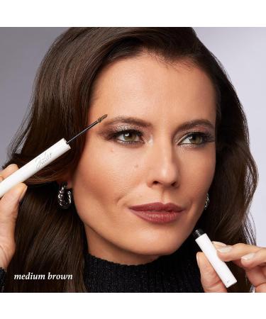 Julep Brow 101 2-in-1 Eyebrow Pencil & Tinted Brow Gel - Medium Brown | Waterproof, Thickening Silk Fibers, All Day Hold | Fill, Define & Shape Brows - Buy Online on GoSupps.com