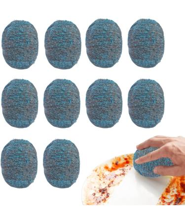 Steel Scrubber for Dishes - Wool Steel Scrubbers for Kitchen Reusable Steel Scrubber for Broiler Racks Pots Pans Tough Cleaning On Stoves Sinks Scouring Stubborn Messes - Buy Online on GoSupps.com