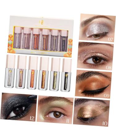 FOMIYES 24 Pcs Eye Shadow Set Beauty Kit Korean Glitter Eyeshadow Glitter Eye Makeup Eye Gel Miss Shine 1 count (Pack of 1) As Shownx4pcs - Buy Online on GoSupps.com
