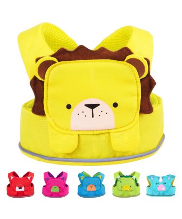 Trunki ToddlePak - Fuss Free Baby Walking Reins and Toddler Safety Harness Leeroy Lion (Yellow) Yellow Leeroy Lion One Size