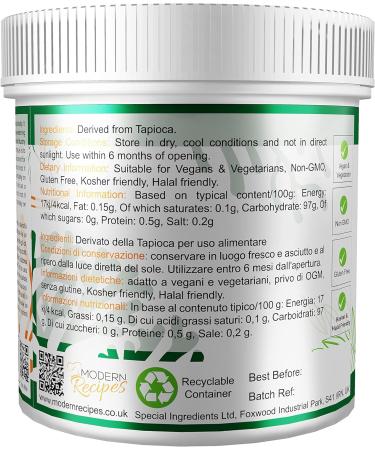 Special Ingredients Zorbit Tapioca Maltodextrin 500g - Premium Quality for Cooking & Baking - Buy Online on GoSupps.com