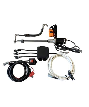 Powrtran 8001 TAILFIN Remote Kicker Steering System , Black