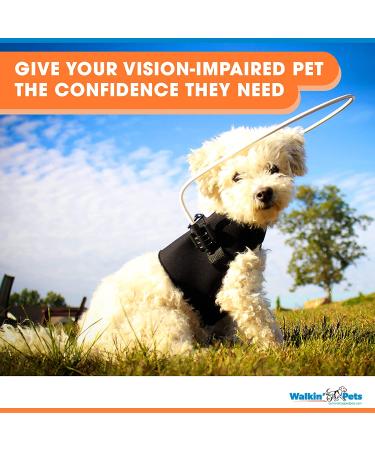 Walkin Halo Harness for Blind Dogs - Comfortable Harness for Pets Over 30lbs - Blind Dog Accessories - XX-Small - Buy Online on GoSupps.com