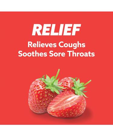 HALLS Relief Strawberry Cough Drops Economy Pack - 80 Count - Buy Online on GoSupps.com