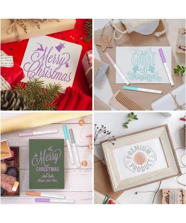 REALIKE Metallic Pens Set of 12 for Cricut Machines - Multicolor Marker Pens for Drawing & Coloring - Compatible with Cricut Maker 3, Maker, Explore 3, Air 2, Air - 1.0 Tip - Metallic Pen Set - Buy Online on GoSupps.com