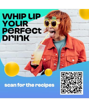 POPZ Popping Boba Fruit Pearls for Bubble Tea - Mango Flavor | 450g Pack - Bubble Mania - Buy Online on GoSupps.com