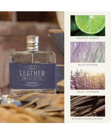 Tru Western Leather #3 Indigo Blend Men's Cologne 3.4 fl oz (100 ml) - Clean Smooth Masculine Citrus Sandalwood 3.4 Fl Oz (Pack of 1) - Buy Online on GoSupps.com