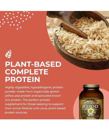 HealthForce SuperFoods Warrior Food Protein Powder - Vanilla Flavor - 500g | Premium Vegan Protein for Optimal Health - Buy Online on GoSupps.com