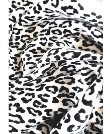 Baby Moo's Leopard Print Baby Grow | Unisex Black & White Animal Print Bodysuit | Cool New Baby Gift for UK 6-12 Months - Buy Online on GoSupps.com