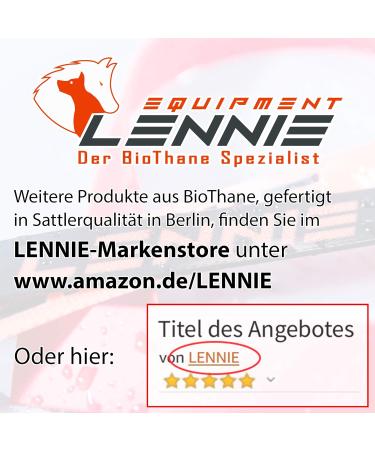 BioThane Coupling for Two Dogs - 0.3m Azure Blue Leash Selectable Width - Durable Dog Coupler for Safe Walks - Buy Online on GoSupps.com