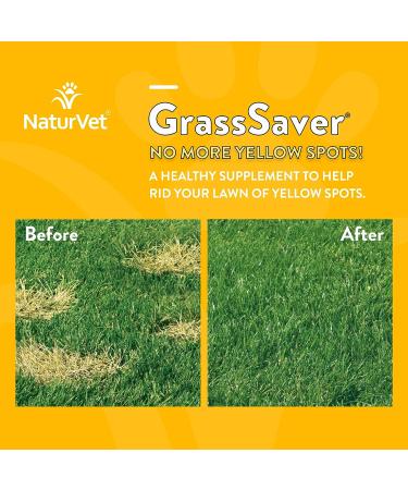 NaturVet GrassSaver Plus Enzymes for Dogs - 240 Soft Chews | Premium Lawn Protection - Buy Online on GoSupps.com