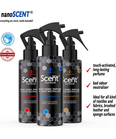 Nano Scent Fabric Spray - Odor Eliminator for Textiles & Rooms | Shoe & Fabric Refresher in Various Scents - Buy Online on GoSupps.com