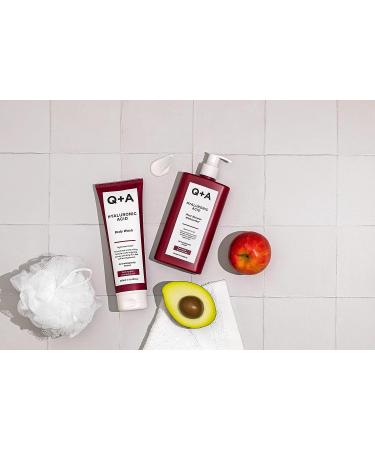 Q+A Hyaluronic Acid Post-Shower Moisturiser with Avocado and Hazelnut Oils - 250ml - Buy Online on GoSupps.com