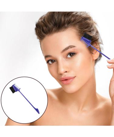 VOCOSTE Dual Comb Eyebrow Brushes - Eyelash & Eyebrow Travel Makeup Tool for Women | Blue 6.77" | International Shipping Available - Buy Online on GoSupps.com
