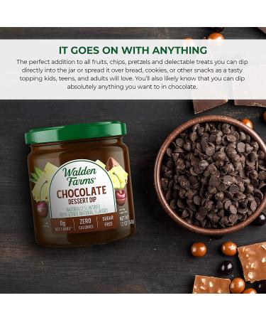 Walden Farms Calorie-Free Chocolate Dip 12oz - Pack of 1 - Buy Online on GoSupps.com