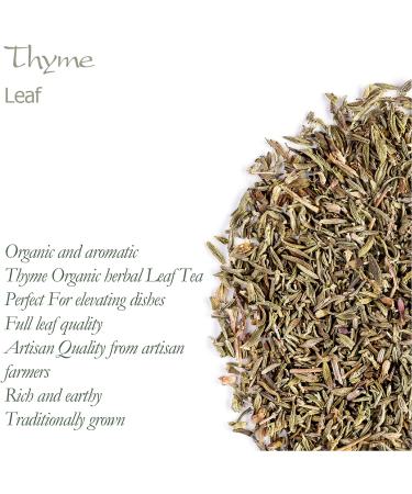 Thyme Organic Gourmet Herb Leaf - 350g | Elevate Your Dishes with Premium Thyme - Dried Thymian - Buy Online on GoSupps.com