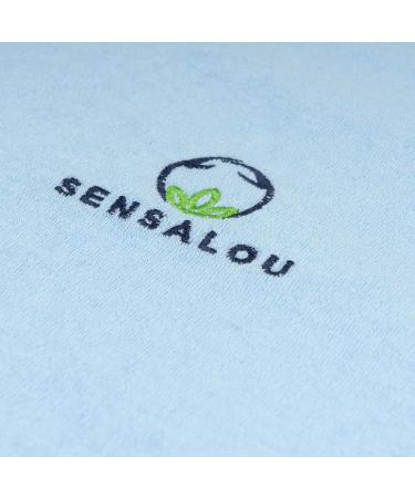 Sensalou Adult Bib - Spill-Proof Dining Apron for Seniors with Snap Button | Shop Internationally Now! - Buy Online on GoSupps.com