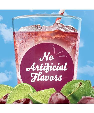 Crystal Light Sugar-Free Black Cherry Lime Water Enhancer 1.62 fl oz - Zero Calories (Pack of 1) - Buy Online on GoSupps.com