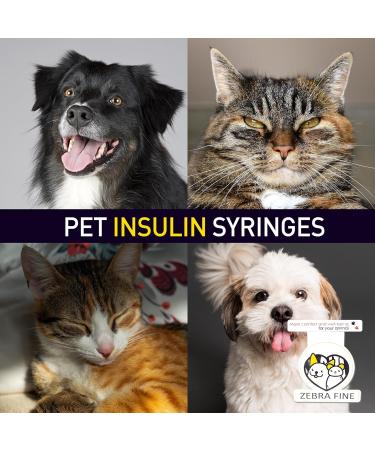 U-40 Pet Insulin Syringes 30G 1/2cc - Safe & Comfortable 100 Pack for Pet Diabetes Care - Buy Online on GoSupps.com