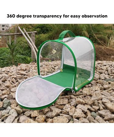 CHICIRIS Butterfly Habitat Pop Up Monarch Butterfly Enclosure Clear Insect Cage Terrarium with Handle 7.9 x 7.9 x 8.9in - Buy Online on GoSupps.com