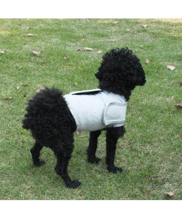 YUKOOL Anxiety Coat for Dogs - Lightweight Calming Jacket Vest (XS Gray) | Reduce Anxiety & Stress - Buy Online on GoSupps.com