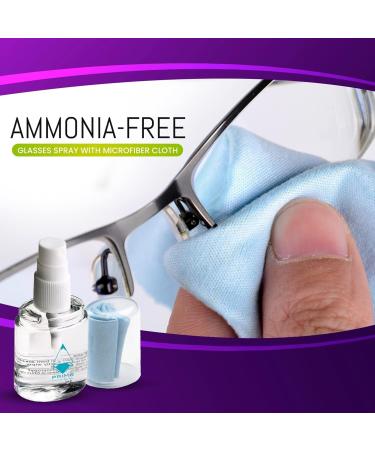FRESHKOTE Eye Drops for Dry Eyes - 30 Single-Use Vials Preservative-Free Lubricant for Contacts Includes Ammonia-Free Glass Cleaner & Microfiber Cloth - Fast International Shipping - Buy Online on GoSupps.com
