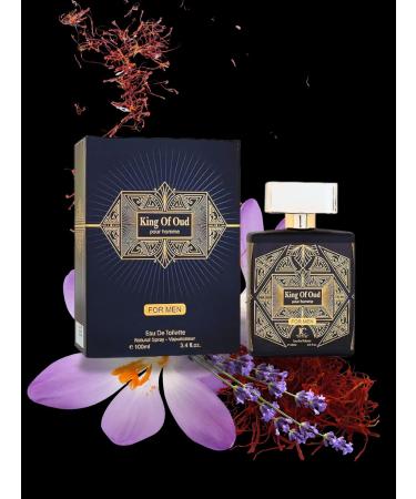 King of Oud Pour Homme Eau de Toilette 3.4 Fl. Oz. Leather Woody fragrance for Men. - Buy Online on GoSupps.com