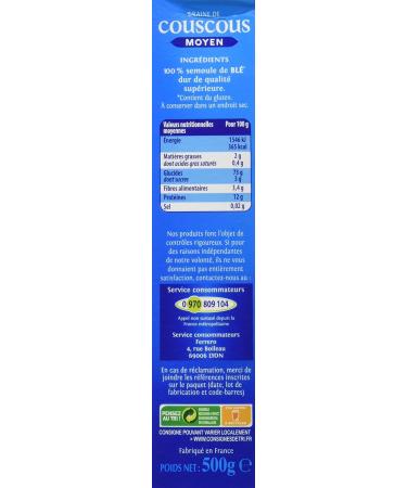 Ferrero Couscous Medium 500 g - Buy Online on GoSupps.com