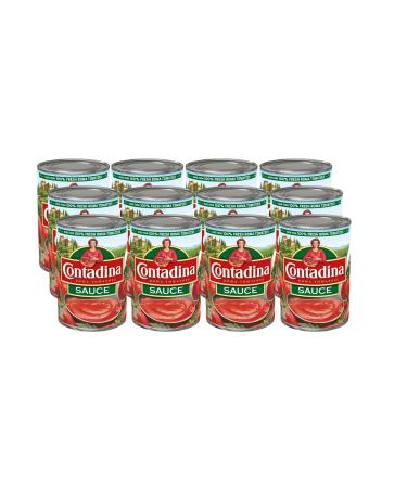 CONTADINA Canned Tomato Sauce, 15 Ounce (Pack of 12)