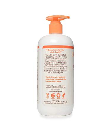 Little Twig Bubble Bath - Natural Plant Derived Formula - Tangerine - 17 fl oz - Buy Online on GoSupps.com