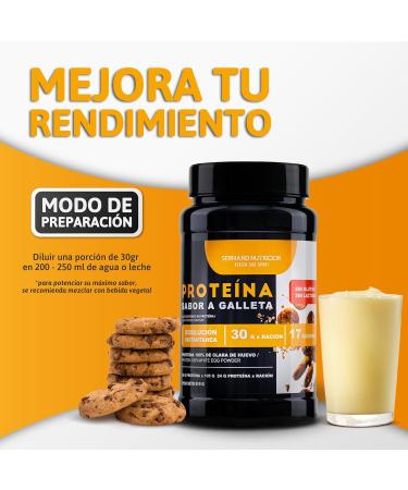  SERMAND Instant Egg White Protein Biscuit Flavor - SRD Sport Nutrition Instant Fit 510 Grams - Buy Online on GoSupps.com