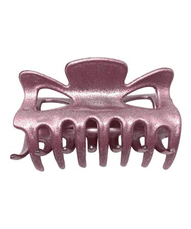 17-Piece Pink Glitter Hair Claw Clips Set | Stylish & Durable Hair Clips for All Hair Types - International Shipping Available! - Buy Online on GoSupps.com
