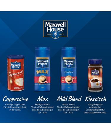 Maxwell House Mild Blend Instant Coffee 500g - Ideal for Vending Intensity 2/5 - Shop Now! - Buy Online on GoSupps.com