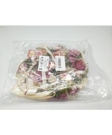 Csirnto Flower Wreath Hair Jewelry for Brides | Adjustable Korolla Frontal Ligaments | Perfect for Weddings Festivals & Beach Photos - Buy Online on GoSupps.com