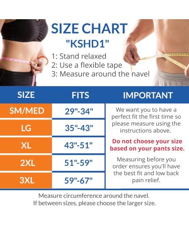 Back Brace for Men & Women | Heavy-Duty Lumbar Support Belt for Lifting & Lower Back Pain Relief | MED Size (29-34 in) with Suspenders & Lumbar Pad - Buy Online on GoSupps.com