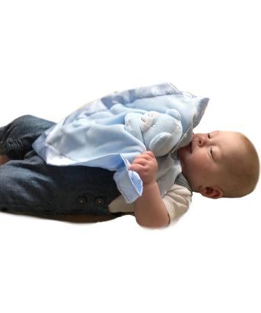 Bushbaby Baby Boy Comfort Blanket Gift Set - Newborn to 1st Birthday, Blue Cube Box - Perfect Maternity/Paternity Gift for Mom-to-Be - Soft Toy for Boys - Buy Online on GoSupps.com