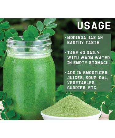 Moringa Powder 250 Gm | Drumstick Leaf Powder | Natural Multi-vitamin | Anti-Oxidant | Good for Hair & Skin | Protein Rich - Buy Online on GoSupps.com