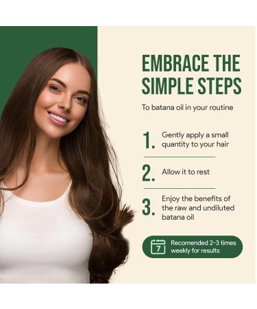 Raw Batana Oil for Hair Growth | 100% Pure & Unrefined | Dr. Sebi Batana Oil from Honduras | Promote Hair Thickness for Men & Women | 3.4 OZ - Buy Online on GoSupps.com