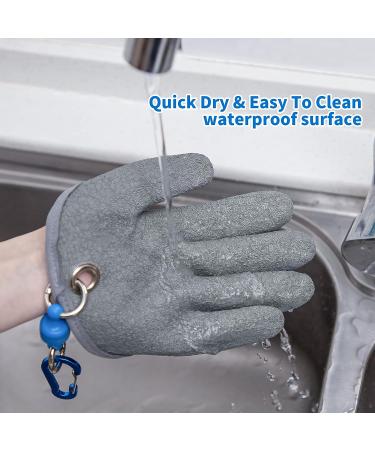 ARCLIBER Fishing Glove for Men - Puncture Resistant Magnet Release Glove for Handling, Catching, Cleaning - Anti-Slip Grip Palm - Left Hand Large - Buy Online on GoSupps.com