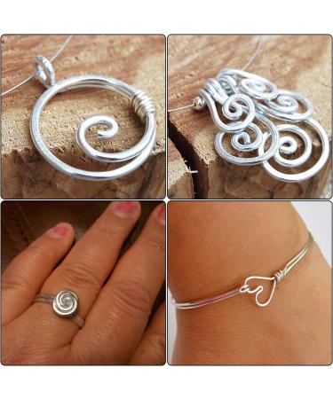 STARVAST Silver Aluminum Craft Wire 3mm (9 Gauge) 10M - Flexible Floral Armature Wire for DIY Arts and Crafts - Buy Online on GoSupps.com