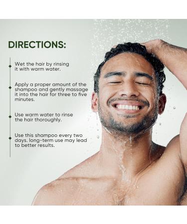 Rosemary Hair Growth Shampoo - Thickening Shampoo with Biotin Tea Tree Oil for Hair Loss and Thinning Hair - Sulfate Free for Women and Men 11.8 Fl Oz (Pack of 1) - Buy Online on GoSupps.com