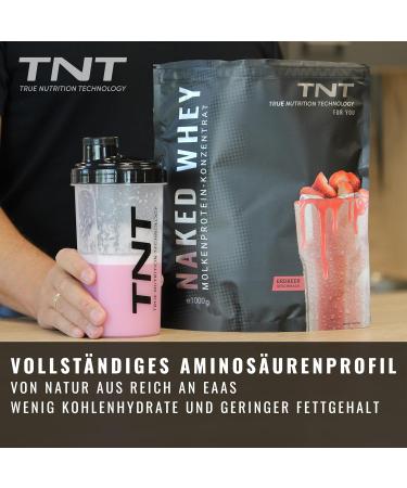  True Nutrition Technology TNT Naked Whey Protein Powder (1kg) Protein Powder with Lactase for Protein Shakes Baking and Cooking Excellent Solubility and Delicious Taste (Neutral) - Buy Online on GoSupps.com