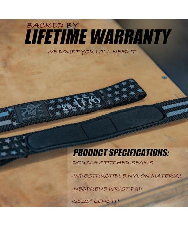 Iron Infidel Weight Lifting Straps - Pair of Wrist Straps for Deadlifting, Strength Training, and Olympic Lifts - Enhance Grip Strength on Heavy Lifts 1776 - Buy Online on GoSupps.com
