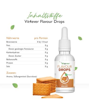 Buy Flavor Drops 3x50ml Bundle Zero Calorie Milk Chocolate Vanilla Milk & Butter Biscuit Basic 10 Pack for Tasty Recipes - Buy Online on GoSupps.com