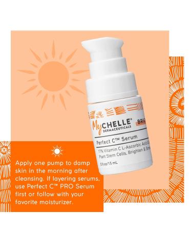 MyChelle Dermaceuticals Perfect C Serum - 17% Serum 0.5 Fl Oz (Pack of 1) - Buy Online on GoSupps.com
