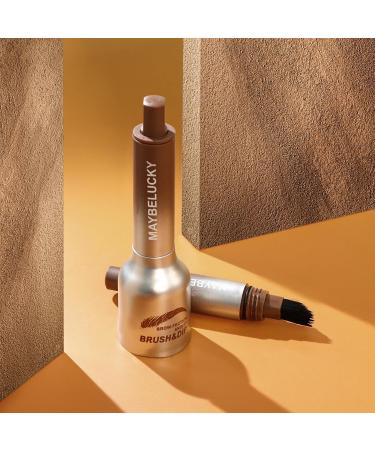 Buy Brow-Fection Angled Brush & Dip - Waterproof Microblading Eyebrow Pencil for Natural Shaping | Long Lasting Eyebrow Tint Makeup in Chocolate - International Shipping Available - Buy Online on GoSupps.com