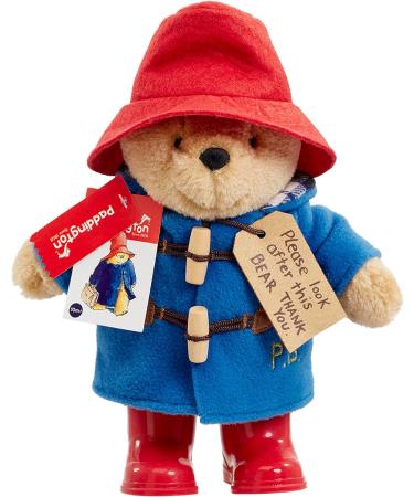 Classic Paddington Bear Plush - 25cm Standing Character with Duffle Coat, Bush Hat & Boots - Buy Online on GoSupps.com