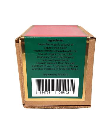 Charcoal Lump of Coal Soap with Cocoa Butter | Natural Vegan Body Soap | WFG Waterfall Glen Soap Company - Buy Online on GoSupps.com