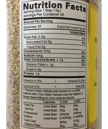 Shirakiku Japanese Roasted White Sesame Seeds (Iri Goma) - 8 Oz - Buy Online on GoSupps.com