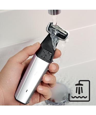Philips BG5020/15 Bodygroom Series 5000 with Back Hair Removal Attachment and 3 Comb Attachments for Trimming Black/Silver Single - Buy Online on GoSupps.com